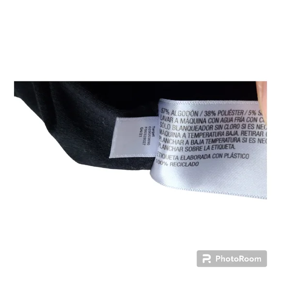 Isabel Short Sleeve T-shirt Maternity Dress, Black Medium - Picture 10 of 10